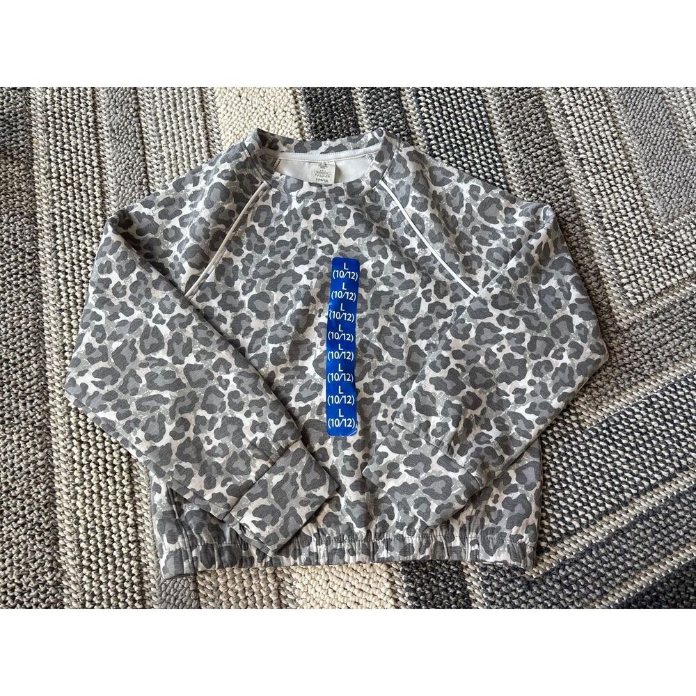 Leopard Print Sandwash Top